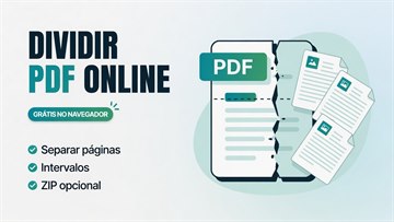 Dividir PDF online grátis