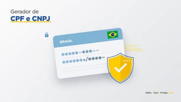 Gerador de CPF e CNPJ online