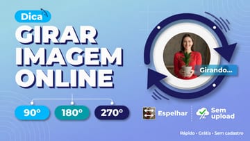 Girar imagem online grátis