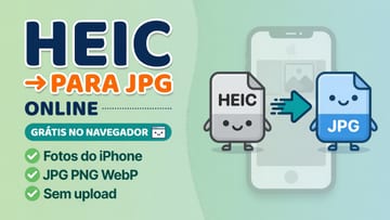 HEIC para JPG online grátis