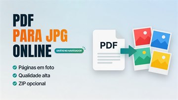 PDF para JPG online grátis