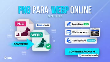 PNG para WebP online grátis