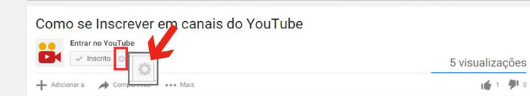 Como receber notificaçao youtube pc
