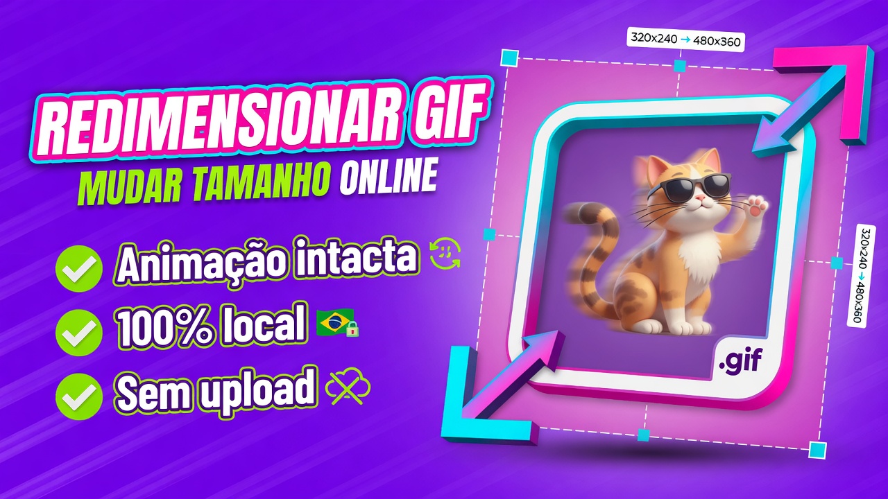 Redimensionar GIF online grátis