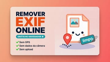 Remover metadados EXIF online grátis
